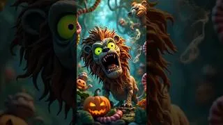 Thumbnail: Zombie Safari Animals Are SO Silly! 🧟🦁🤣 #Shorts”