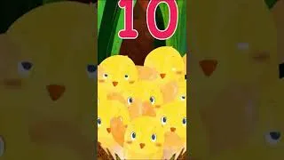 Thumbnail: 🐣🐤Counting To 10 with Chicks! 🐣🐤#counting #shorts #kids