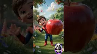 Thumbnail: 🍎 A for Apple | अ से अनार | ABC Phonics Song #shorts
