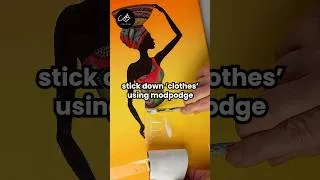 Thumbnail: You HAVE To Try This Acrylic Skin Technique! Explained in 47 seconds! | AB Creative #art #shorts