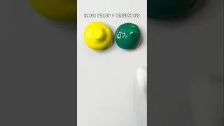 Thumbnail: Hansa Yellow 💛 + Viridian Hue 💚 = What Color? Wait for the Final Reveal! 😱🎨