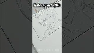 Thumbnail: #art #anime #shorts #drawing