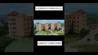 Thumbnail: Top 10 EAPCET Engineering colleges in Hyderabad, Telangana #JNTUH #CBIT #VNR #OUCE #VASAVI #MGIT