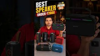 Thumbnail: Best Speaker Under 2000 ✅ | My Top 3 Recommendation After Testing All