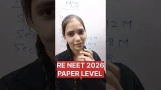 Thumbnail: 🚨RE NEET 2026 Paper Difficulty Level #2026 #neet #exam