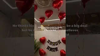 Thumbnail: MashaAllah♥️🌹🎈 #abial #couple #surprise #birthday #love #husbandwife