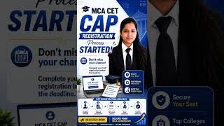 Thumbnail: mca cet cap registration process started #viral #trendingsound #trendingsongs #trending #ytshorts
