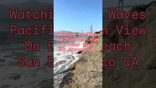 Thumbnail: Walking Baker Beach | San Francisco #travel #tourism #sanfrancisco #sunset #waterfront #ocean #views