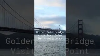 Thumbnail: Fort Point Sunset | GGB San Francisco #travel #bayarea #tourism #sunset #goldengatebridge #fortpoint