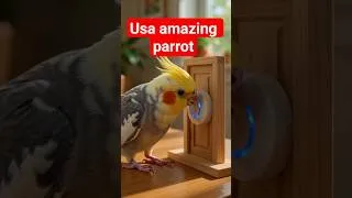 Thumbnail: I'm the Boss!" 😂 Talking Parrot's Funniest Comeback! #Shorts