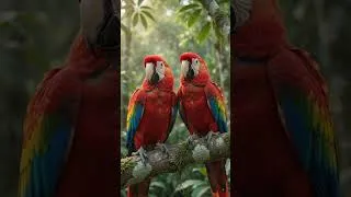 Thumbnail: World's Most Beautiful Parrots Caught on Camera 🦜 | Stunning Birds in 8K Ultra HD#shorts
