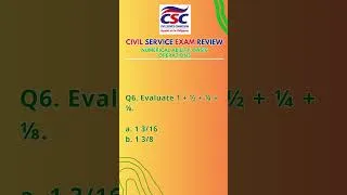 Thumbnail: Civil Service Exam 2026 Review (Prof & Subprof) - Numerical Ability: Basic Operations