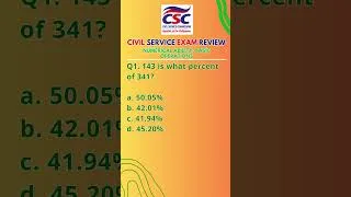 Thumbnail: Civil Service Exam 2026 Review (Prof & Subprof) - Numerical Ability: Basic Operations