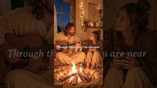 Thumbnail: Through the night, You are near... 🌟#christianmusic #shorts