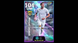 Thumbnail: Free 104 Manuel Locatelli Level Training #free manuel locatelli efootball 2027 training #locatelli