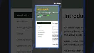 Thumbnail: pre-commit-terraform for prettier Terraform files #k8s #terraform