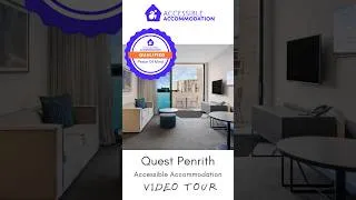 Thumbnail: Accessible Accommodation Quest Penrith Video Tour