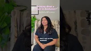 Thumbnail: Considering a career in aesthetics? Advice from aesthetic NP