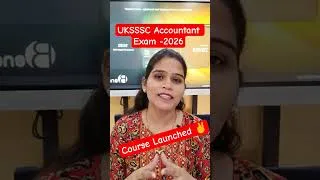 Thumbnail: uksssc accountant exam 2026 | course launched #accountingmasterclass | #poojasingh