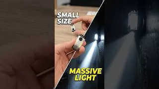 Thumbnail: Don't buy a flashlight until you see this tiny beast 🤯 #gear #gadgets #shorts