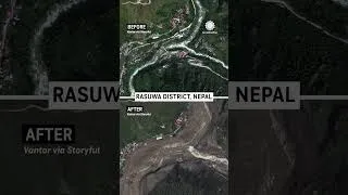 Thumbnail: Nepal Flooding: Before and After Satellite Images Show Complete Destruction