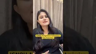Thumbnail: IGNOU Assignment Submission Date extention #ignou #ignouassignment #ignouassignmentupdate