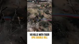 Thumbnail: Tiger Ace Double Kill! Company of Heroes 3 #shorts