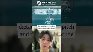 Thumbnail: See a Water-Droplet Musical Interface at SIGGRAPH 2026