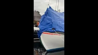 Thumbnail: After 8 Months Frozen In, We Finally Set Sail #Sailing #BoatLife #Shorts
