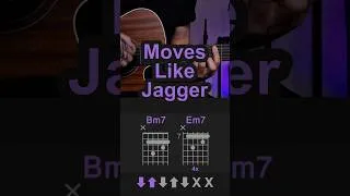 Thumbnail: Moves Like Jagger - Maroon 5 ft. Christina Aguilera | Guitar Lesson/Tutorial with Chords