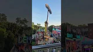 Thumbnail: Demon Loop Ride from the top view #fair #rides #fun #demonloop