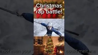 Thumbnail: christmas jack frost rap battle! #shorts #fyp #christmas #christmasmusic #rap #rapbattle