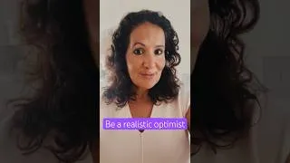 Thumbnail: Today try being a realistic optimist.Focus on what could go right 💪🤩 Thank you Dr Radha