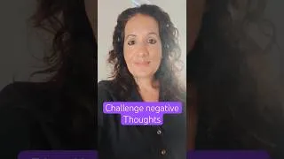 Thumbnail: Challenge negative thoughts. Find an alternative interpretation. 🧠❤️Thank you Dr Radha 🙏