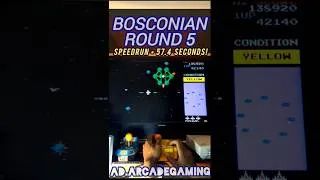 Thumbnail: Bosconian Round 5 Speedrun 57.4 Seconds - Namco Arcade Classics Joystick Controller