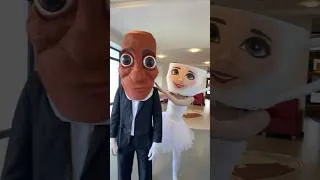 Thumbnail: BALLERINA CAPPUCCINA UNMASKS TUNG TUNG SAHUR! 😱👀 #shorts