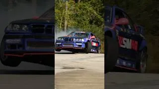 Thumbnail: Almost both wheels off the ground! #adamlz #drifting #bmw #e36