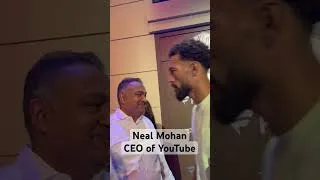 Thumbnail: Got a quick minute with Neal Mohan, the CEO of YouTube.