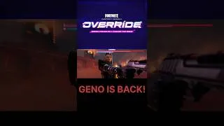 Thumbnail: Geno is back! Fortnite Override Season #fortnite