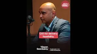 Thumbnail: Who Should Own Enterprise AI? - ADAPT Insider Podcast feat. Vijayan Seenisamy #shorts