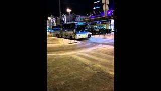 Thumbnail: Tram Outside Helsinki Central Station