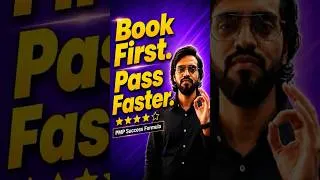 Thumbnail: Book first, pass faster | PMP Success Formula