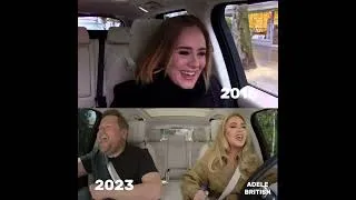 Thumbnail: THERE BACK😉🤪 Rolling In The Deep-Adele & James Cordon (Live on Carpool Karaoke 2023 and 2016)
