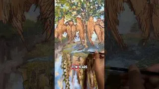 Thumbnail: Expressive painting‼️ #art #oilpainting #religiousart ￼
