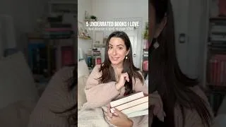 Thumbnail: 5 books that deserve a spot on your TBR AND deserve more airtime in my videos. 📚 #mustreadbooks
