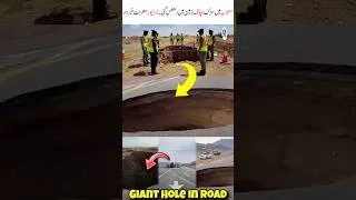 Thumbnail: Big Hole in Tabuk - Drivers in Saudi Arabia Be Aware