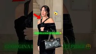 Thumbnail: Georgina Rodriguez NOIR ELEGANCE Dress Price 😱💸#georginarodriguez cristiano ronaldo #shorts #fashion