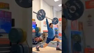 Thumbnail: 60kg / 132lbs clean with paused jerk