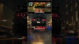 Thumbnail: side by side, original audio from 2003. #needforspeed