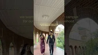 Thumbnail: Our engagement photoshoot!! #shorts